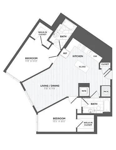 Floor plan B20A