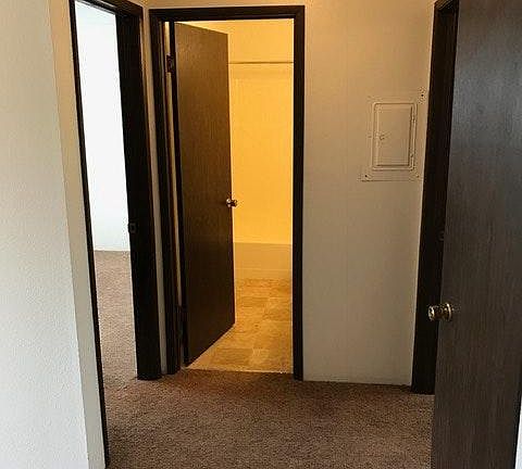 access to bedrooms and bath