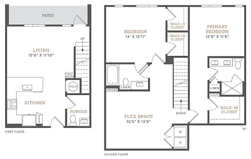 Floor plan TH5