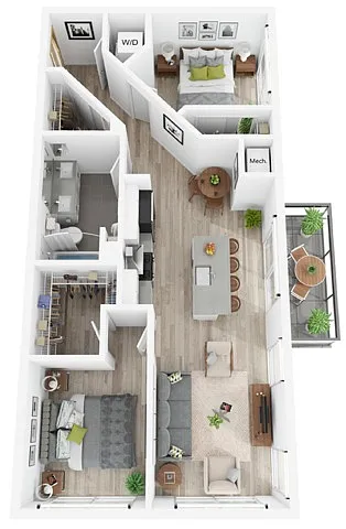 Floor plan PENTHOUSE 3