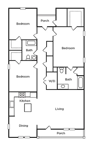 Floor plan The Haygood