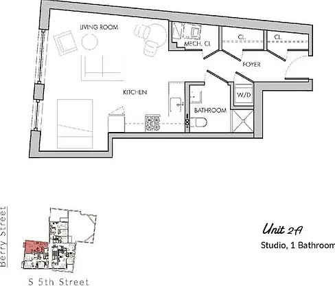347 Berry St #2A — Photo 2