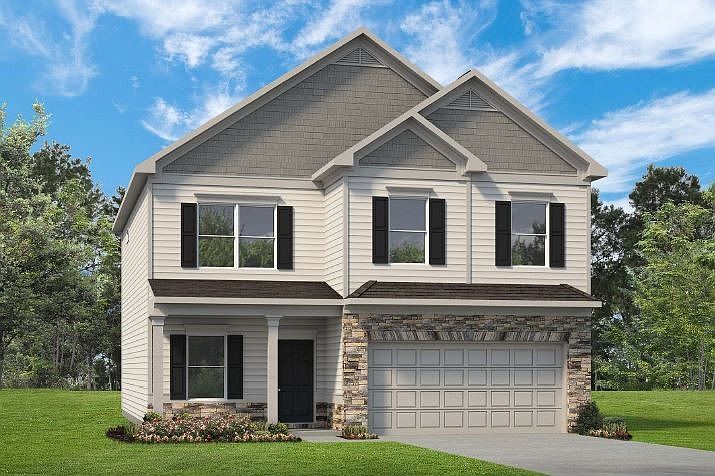 Rendering of Harrington Exterior on Lot 7