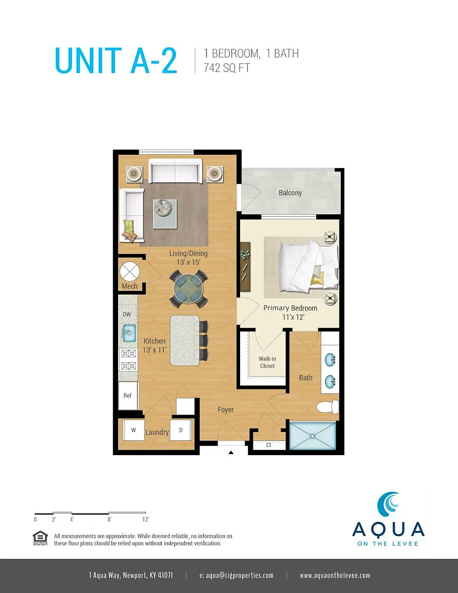 Floor plan One Bedroom