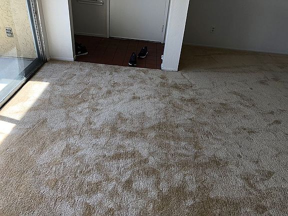 Living room from front door