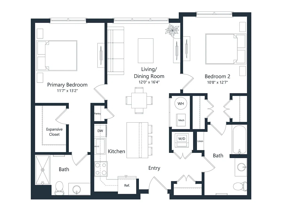Floor plan C6