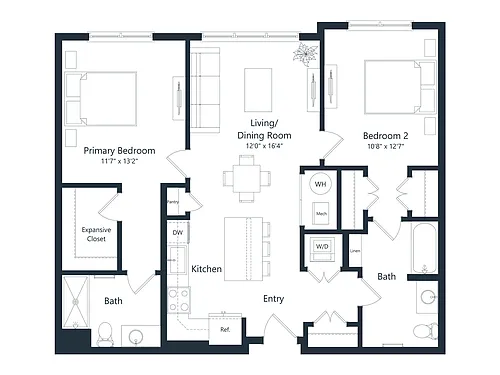 Floor plan C6