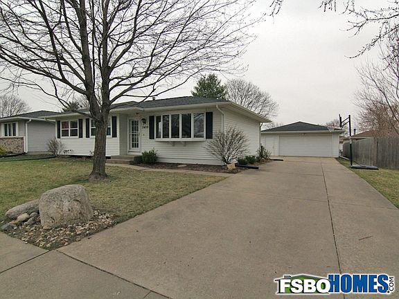 Front of House and Garage