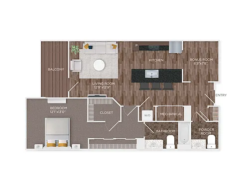 Floor plan Marlow