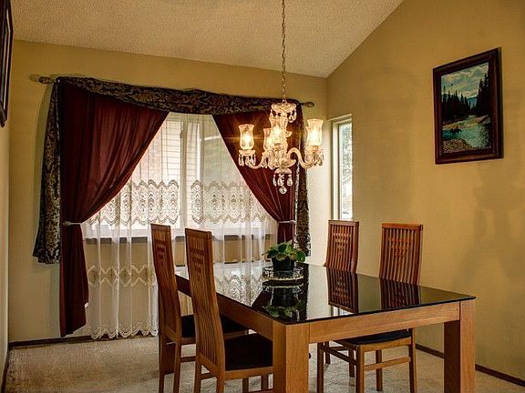 Large Formal Dining Room with Vaulted Ceiling!