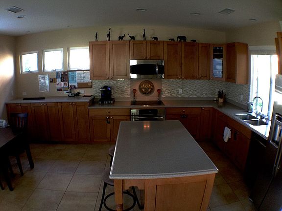 Kitchen wide view