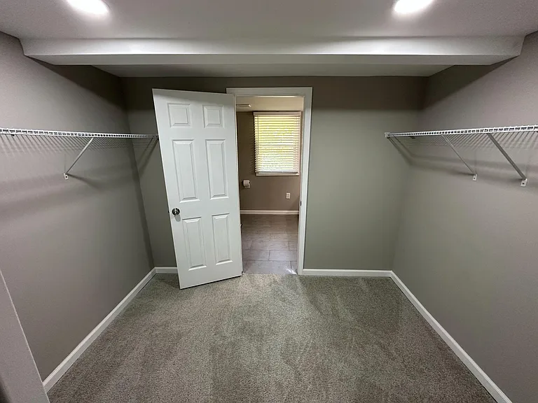 HUGE double walk in closet