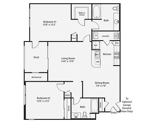 Floor plan B3