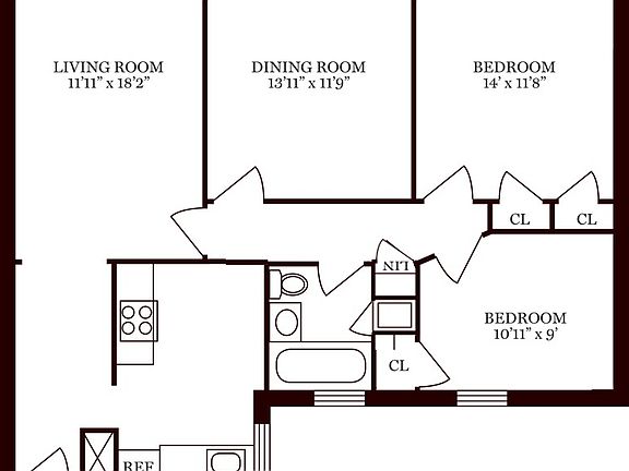 2nd image of 250 W 104th St APT 23