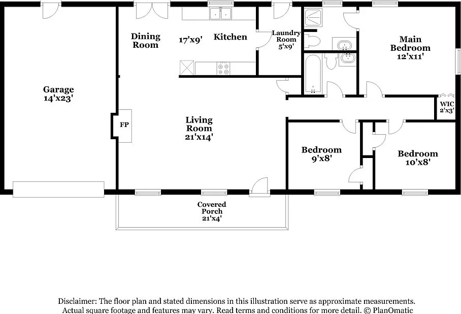 3 bed, 2.0 bath, 1204 sqft, $2,510 — Photo 2