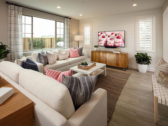 Bergamo Plan 3 Model Home Great Room