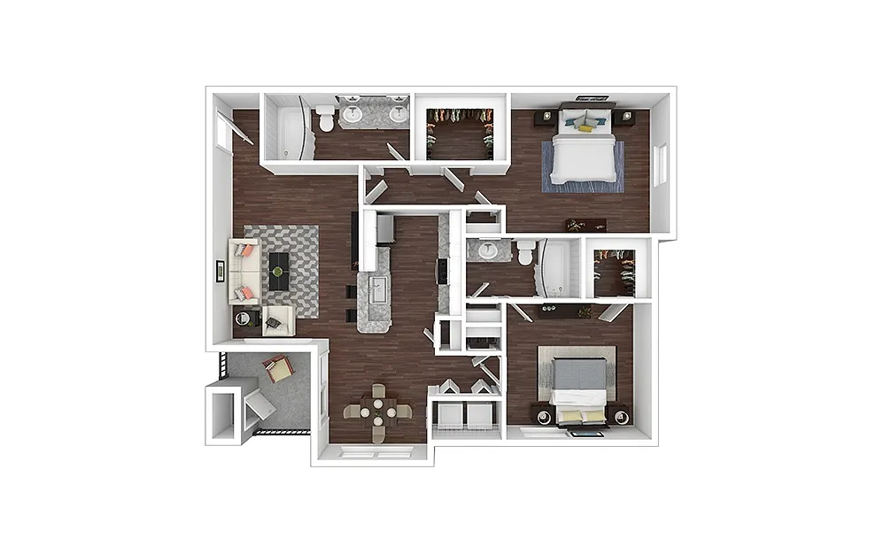Floor plan McGraw - Renovated