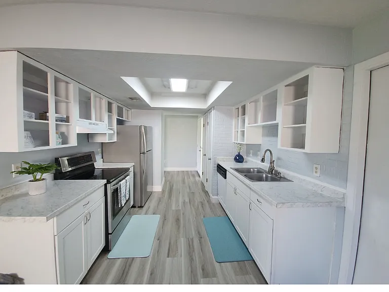 Kitchen- updated in white