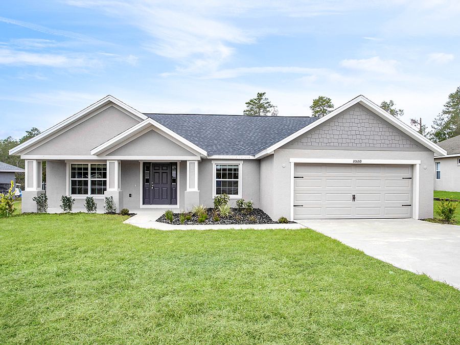 Move-in ready new construction home on almost 1 2 acre