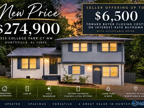 353 College Park Ct NW, Huntsville, AL 35805