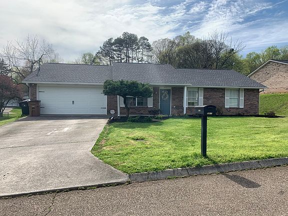 Front of house with freshly landscaped garden