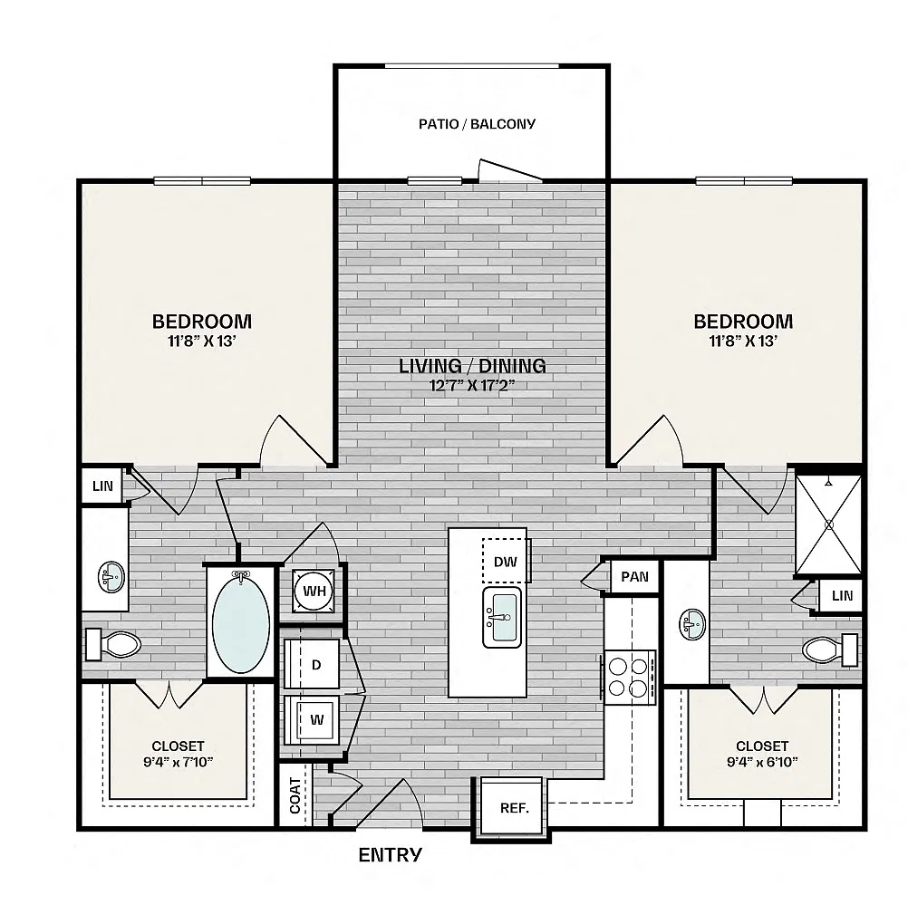Floor plan B1