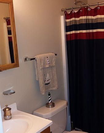 Guest Bathroom
						:
						Full bath shared by the two front bedrooms and accessible from the Great Room.