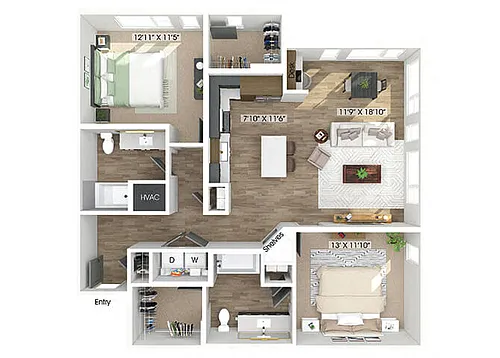 Floor plan B6
