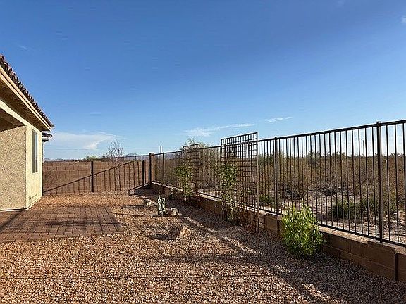 Private backyard!