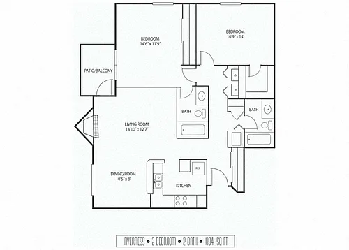 Floor plan Inverness