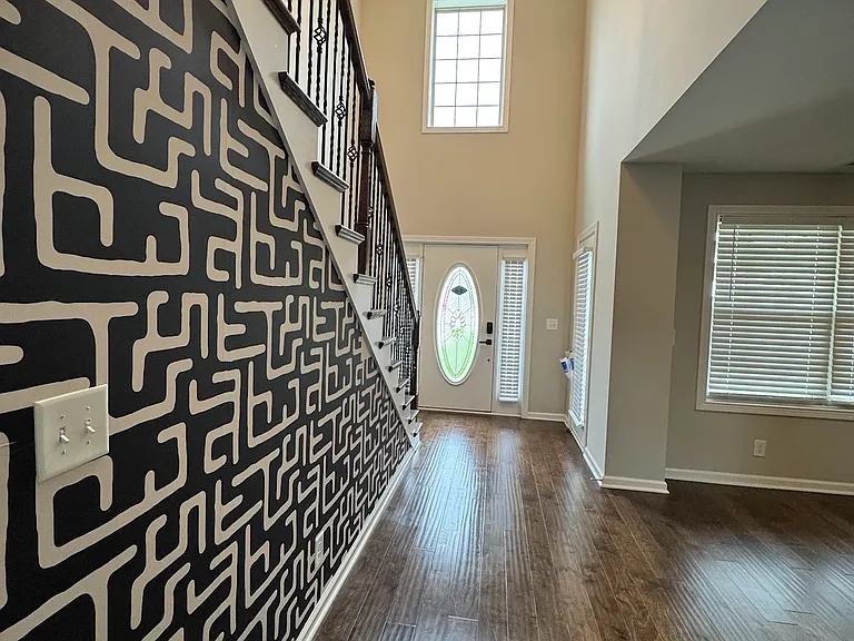 Front Entryway:
* Formal dining room to the right