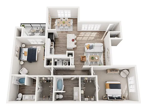 Floor plan Bordeaux