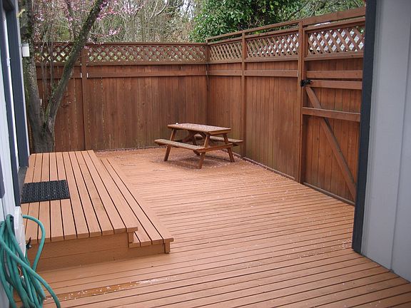 Deck off Dining Room