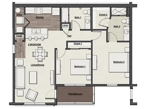 Floor plan Overlook