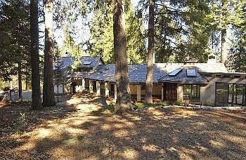 Main Home thru trees