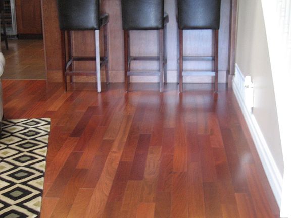 New Beautiful Brazilian Cherry Hardwood Flooring