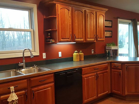 Kitchen from garage entry