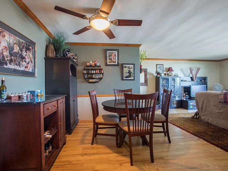 Dining room from kitchen