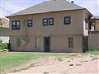 Back view of house