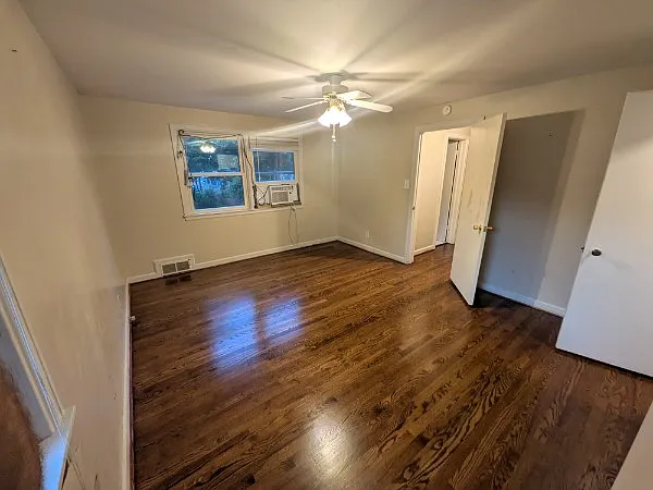 Upstairs Bedroom (east) is the smaller of the 2 bedrooms on 2nd floor.