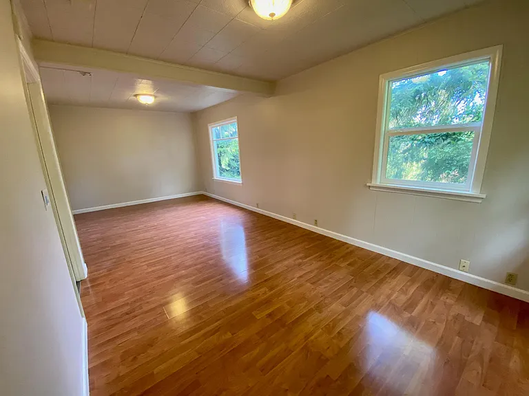 Living Room - Lots of Natural Light, Trees all around