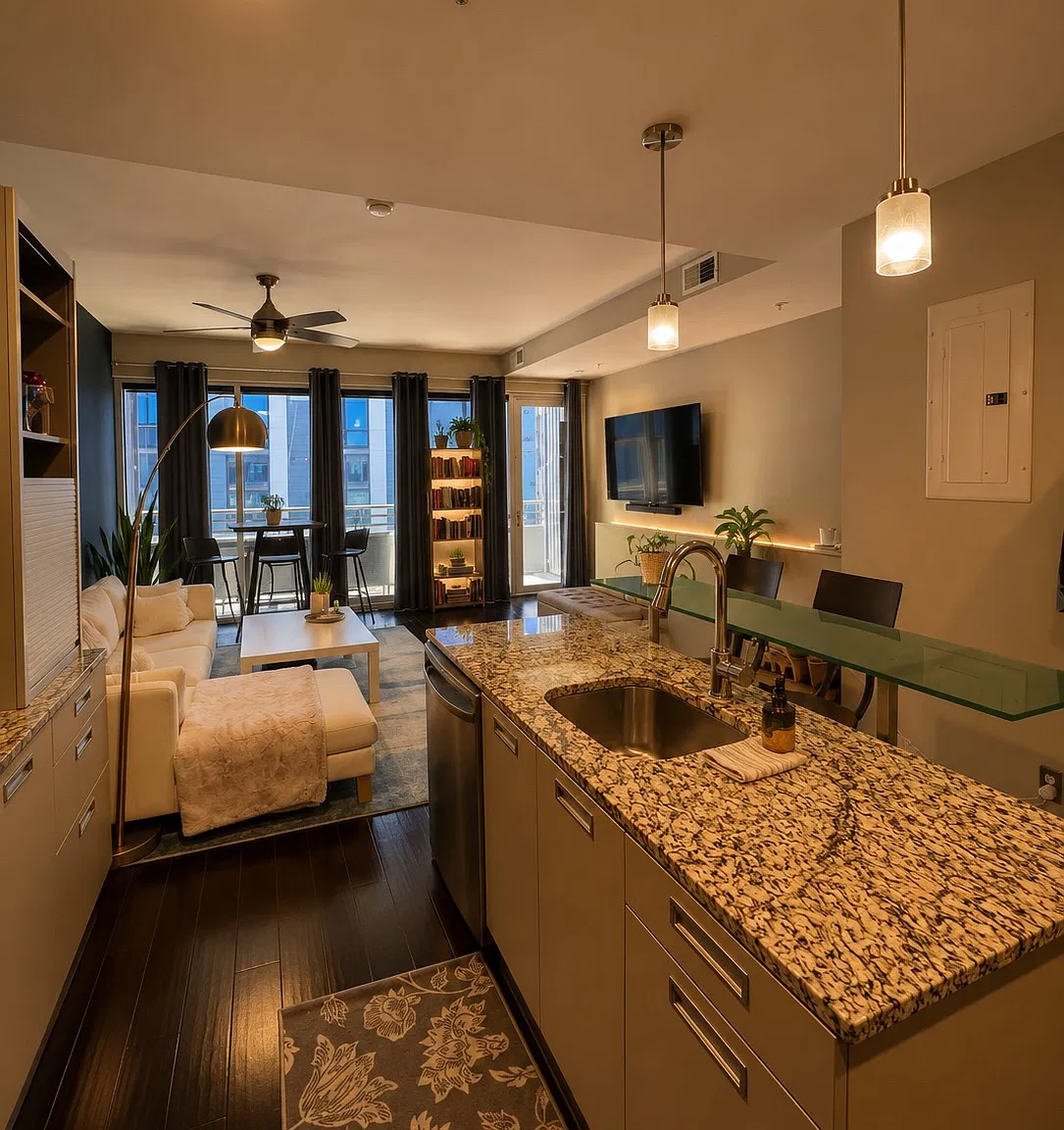 2 bed, 2.5 bath, 1048 sqft, $2,700 — Photo 2