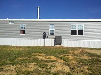 rear of home/ heat pump