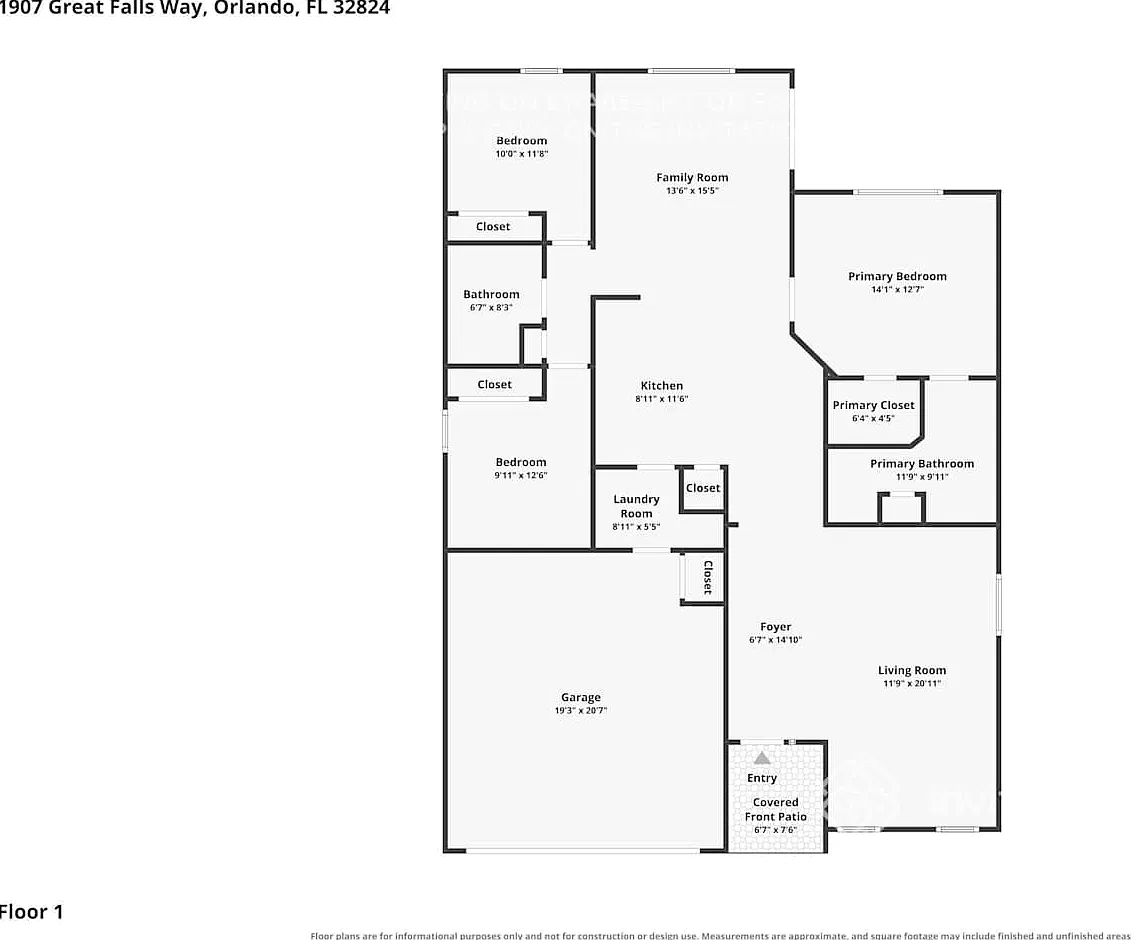 1907 Great Falls Way Orlando, FL 32824 — Photo 2