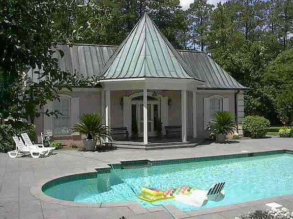 Pool and Pool House
