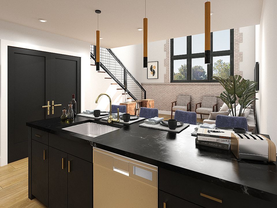 Kitchen & Living Room