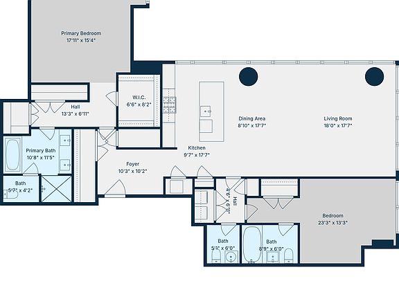 2nd image of 157 W 57th St APT 48B