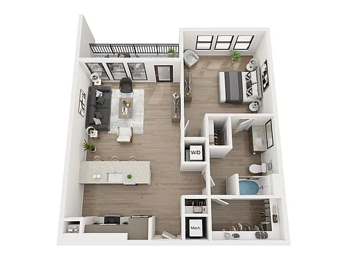 Floor plan A1H