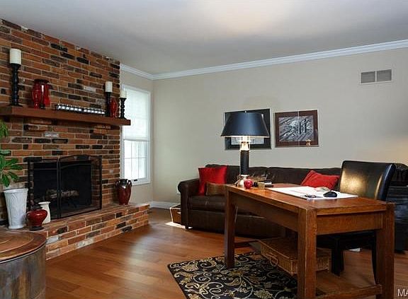 Many uses for this room.  Den/Library, Office, Living room, you