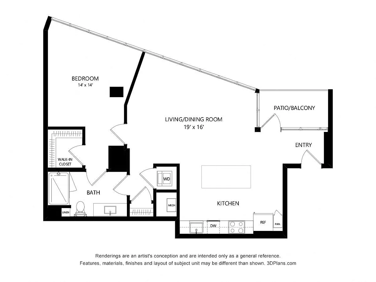 Floor plan TOWER A15